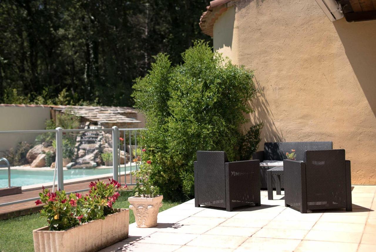 Ferienwohnung Mas Des Sentes Petit T1 Nans-les-Pins Exterior foto