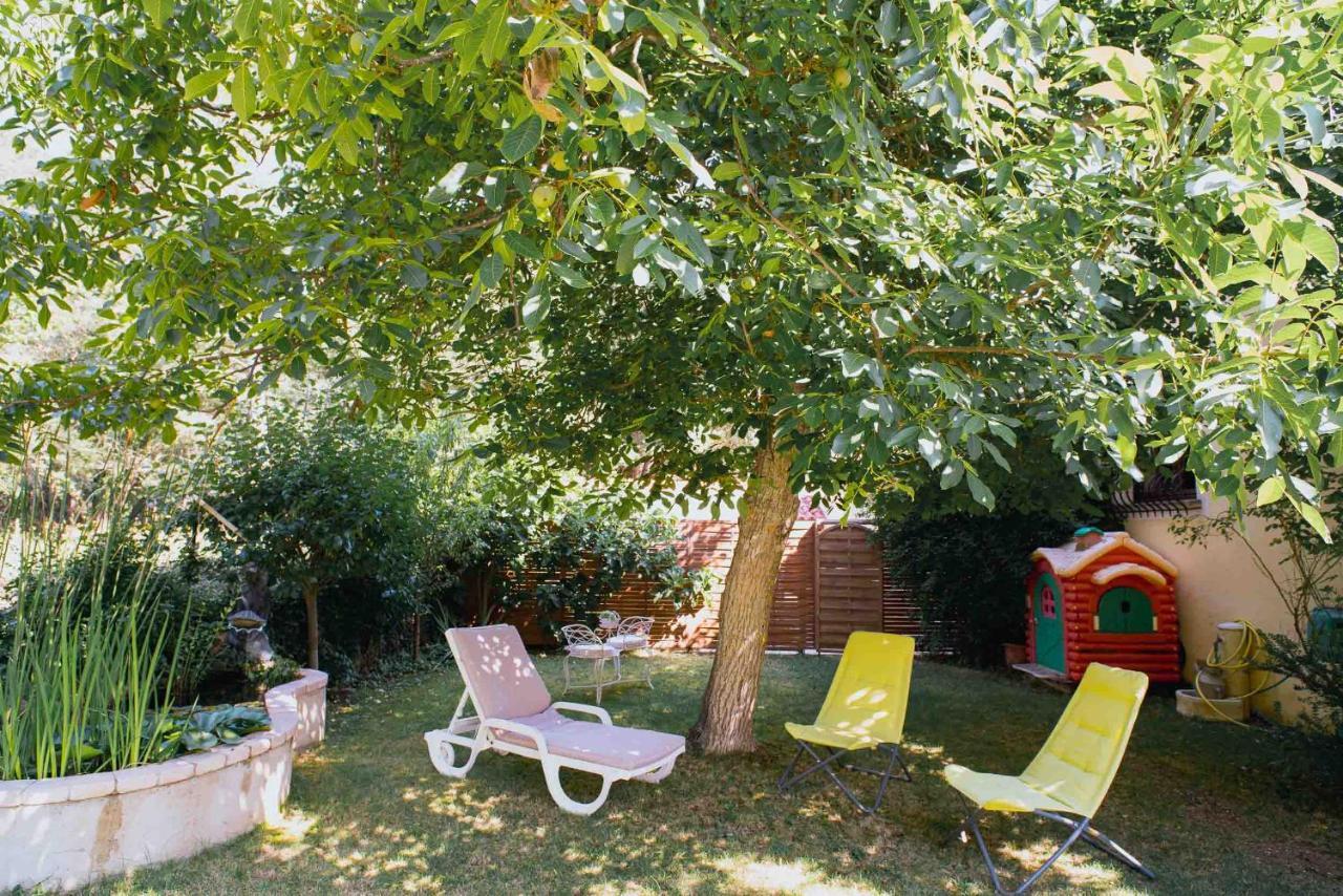 Ferienwohnung Mas Des Sentes Petit T1 Nans-les-Pins Exterior foto