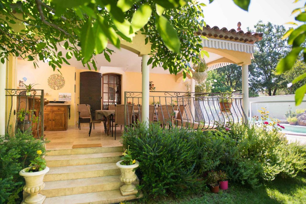 Ferienwohnung Mas Des Sentes Petit T1 Nans-les-Pins Exterior foto