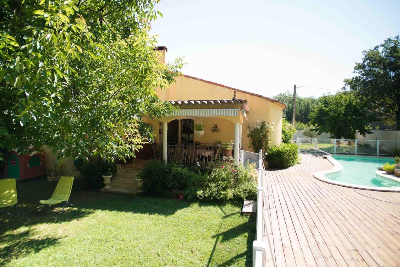 Ferienwohnung Mas Des Sentes Petit T1 Nans-les-Pins Exterior foto